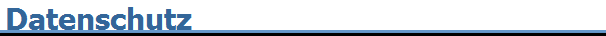 Datenschutz